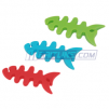 Fishbone Headset Cable Wrap Organizer, Random Color (3 Pieces)