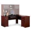 Realspace Magellan Collection L-Shaped Desk + Hutch