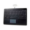 Adesso WKB-4000UB 2.4GHz RF Wireless mini keyboard built in Touchpad