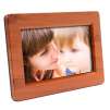 Synaps 7" Digital Picture Frame - 18ms, 300:1, 480x234, 16:9, Walnut Wooden Finish Tone