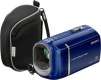 Sony DCR-SX41/LBDL Blue Dual Flash Camcorder Kit with Bag