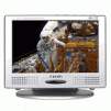 10" Axion 16-3906 Portable Widescreen LCD TV - 300:1 NTSC Tuner w/DVD Player & Carry Case (Silver)