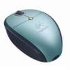 Logitech Cordless Mini Optical Mouse - Blue - 931435-0403