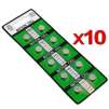 AG3 Alkaline Coin Cell Button Battery (10 Pack)
