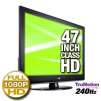 LG 47LH55 47 LCD Full HDTV - 1080p, 1920x1080, 80000:1 Dynamic, 2.4ms, 16:9, 240Hz, 4x HDMI