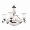Antique Silver Rustica 7-Light Chandelier