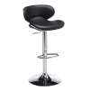 Martin Black Swivel Hydraulic Barstool