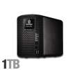 Iomega StorCenter ix2-200 Network Storage - 1TB, 1GHz Processor, 256MB, GbE, 10/100/1000 Ethernet Port, RAID 1