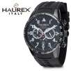 Haurex Italy 3N300UNN Red Arrow Collection Chronograph Movement Black PVD Stainless Steel Tachymeter Bezel 100M Watch