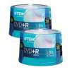 TDK 100pcs DVD+R 16X 4.7GB Silver Branded 50-pk Spindle