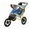 Instep Run Around Double Jogging Stroller - Teal/Dijon