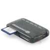 Mini All-in-1 Memory Card Reader, Smoke