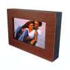 Memorex MDF8402 8in Widescreen LCD Digital Photo Frame - Dark Wood