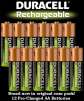 Duracell Pre-Charged Rechargeable NiMH AA Batteries (12-Pack)