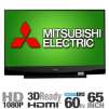 Mitsubishi WD65737 65 DLP Rear Projection HDTV - 1080p, 1920x1080, 3 HDMI, 12 Bit