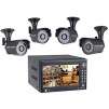 Pyle PDVRJ2 4-channel DVR Color Camera Surveillance Kit