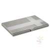 Business Card Case Holder, Cross Silver