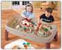 Deluxe Action Train Table with Lid