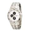 Pulsar Mens PF8221 Chronograph Silver-Tone Stainless Steel Watch