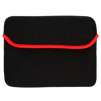 Black 10" Reversible Laptop Protection Sleeve Bag for iPad, Netbook