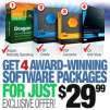 Productivity & Protection Bundle: Dragon Naturally Speaking, PDF Create, PDF Converter, CA AntiVirus
