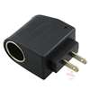 Universal AC to DC Car Cigarette Lighter Socket Adapter
