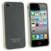 TPU Rubber Skin Case for Apple iPhone 4G, Clear White