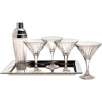 Shannon Crystal Ingrid 6 Piece Martini Set