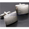 Classic Arched Rectangular Cufflinks Laser Engraved