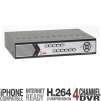 Q-See QR414 4 Channel Network DVR - H.264, USB, 4 Channels, Real time recording