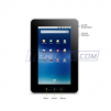 7" Ultra-Slim Tablet PC with Google Android 2.0,Telechip ARM11 800Mhz,256M DDR2,2GB NAND Flash WiFi