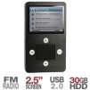 Haier H1A030BK Ibiza 30GB MP3 Video Player - 2.5 QVGA LCD Screen, Rhapsody Ready, USB, Wi-Fi, Black