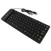 Foldable USB Keyboard, Black
