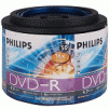 Philips 16x 4.7GB 120-Minute DVD-R Media 50-Piece Spindle