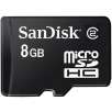 SanDisk SDSDQ-8192-P36M 8GB microSDHC Card, Class 2