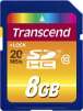 Transcend 8 GB Secure Digital High-Capacity (SDHC) Class 10 {TS8GSDHC10 }