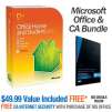 Microsoft Office Home And Student 2010 Suite 3-User License & CA Internet Security Suite 2010
