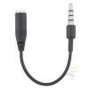 3.5mm Audio Adapter for Apple iPad / iPhone / iPhone 3GS, Black