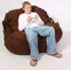 FufSack Chocolate Brown Sofa Sleeper Lounge Chair