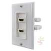 HDMI Wall Plate, Dual Port