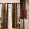 Thermal Backed Tuscan Blackout Curtain Panel Pair