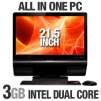 Lenovo IdeaCentre A600 21.5" All-In-One Desktop: Core 2 Duo 2GHz, 3GB RAM, 500GB HDD, Vista Premium