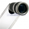 6X Optical Telescope Camera Clear Hard Case for iPhone 3G