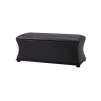 Roberta Brown Leather Storage Bench