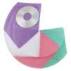 CD / DVD Sleeve w/ 2 Binding Holes, 100pcs, Assorted Color