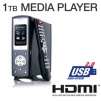 Cirago CMC1100 Multimedia Center - 1 TB, 1080i, Ethernet, HMDI, USB, Wireless via USB Adapter, MS/SD/MMC Card Reader