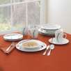 16-Pc Porcelain Modern Dinnerware for $11.99, 32-Pc Dinnerware Set for $18.74