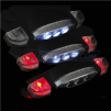 5 LED Hat Clip Light, 3 Modes, with 2 Red Side Safe LED Light, Adjustable Angle