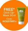 Origins: Free DrinkUp Mask + 2 Samples with Any Purchase