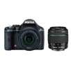 Pentax K-x Black 12.4MP SLR Camera with 18-55mm and 50-200mm Lens Kit